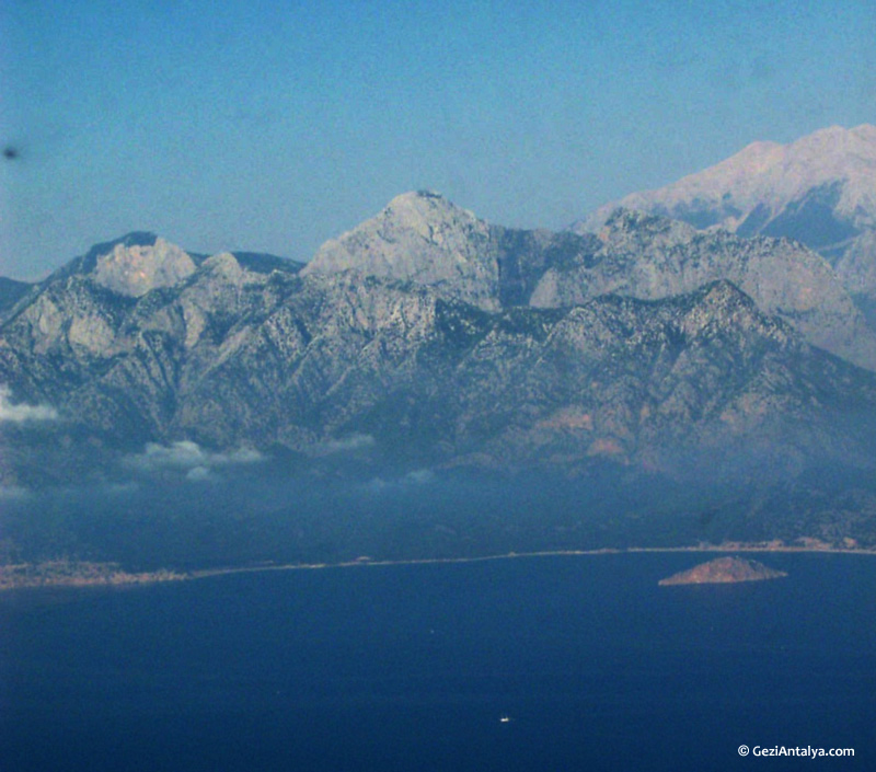 Antalya Coğrafyası Uydu Görüntüsü