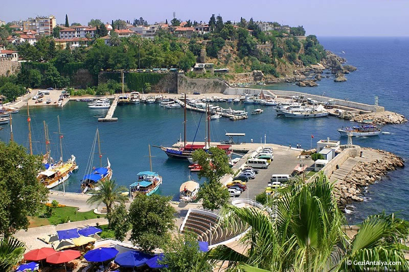 Antalya Yat Limanı Uydu Görüntüsü